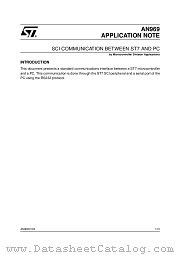 AN969 datasheet pdf SGS Thomson Microelectronics