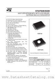 ST6280BQ1 datasheet pdf SGS Thomson Microelectronics