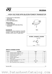BTA40-600B datasheet pdf SGS Thomson Microelectronics