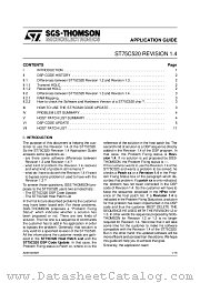 AN919 datasheet pdf SGS Thomson Microelectronics