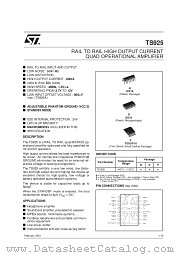 TS925IPT datasheet pdf SGS Thomson Microelectronics