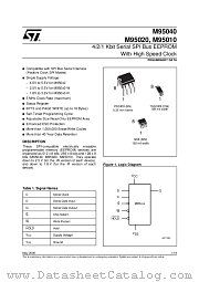 M95010 datasheet pdf SGS Thomson Microelectronics
