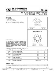 SD1488 datasheet pdf SGS Thomson Microelectronics