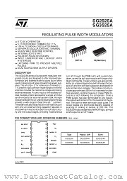 SG2525AN datasheet pdf SGS Thomson Microelectronics
