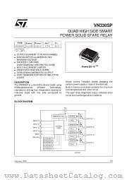 VN330SP datasheet pdf SGS Thomson Microelectronics