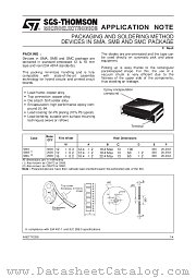 AN577 datasheet pdf SGS Thomson Microelectronics