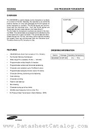 S5D2508A datasheet pdf Samsung Electronic