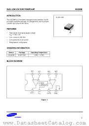 KA2209B datasheet pdf Samsung Electronic