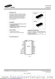 KA3361B datasheet pdf Samsung Electronic