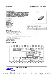 KA2195D datasheet pdf Samsung Electronic