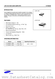 S1T8602B datasheet pdf Samsung Electronic