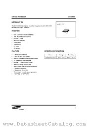 S1C7309X01 datasheet pdf Samsung Electronic