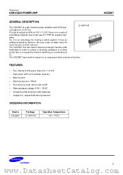 KA22067 datasheet pdf Samsung Electronic
