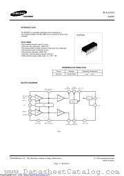 KA22261 datasheet pdf Samsung Electronic