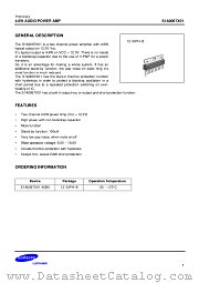 S1A0067X01 datasheet pdf Samsung Electronic