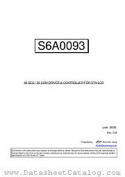 S6A0093 datasheet pdf Samsung Electronic