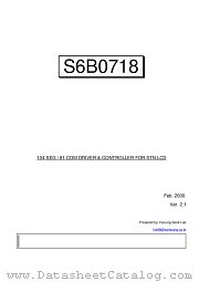 S6B0718 datasheet pdf Samsung Electronic