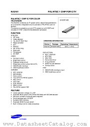 KA2161 datasheet pdf Samsung Electronic