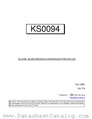 KS0094 datasheet pdf Samsung Electronic