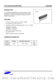KA2285B datasheet pdf Samsung Electronic