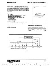 KA2284 KA2285 datasheet pdf Samsung Electronic