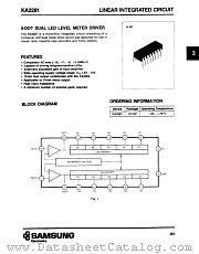 KA2281 datasheet pdf Samsung Electronic