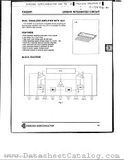 KA22241 datasheet pdf Samsung Electronic
