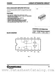 KA2224 datasheet pdf Samsung Electronic