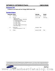 K6T4008V1C, K6T4008U1C FAMILY datasheet pdf Samsung Electronic