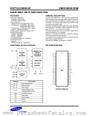 K3P7V(U)1000B-GC, K3P7V(U)1000B-TC, K3P7 datasheet pdf Samsung Electronic