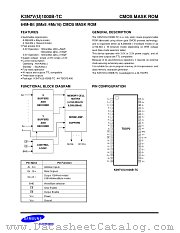 K3N7V(U)1000B-GC, K3N7V(U)1000B-TC, K3N7 datasheet pdf Samsung Electronic