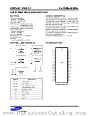K3N7V(U)1000B-GC, K3N7V(U)1000B-TC, K3N7 datasheet pdf Samsung Electronic
