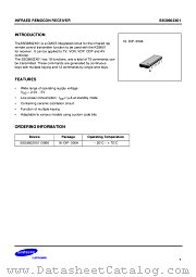 S5G9802X01 datasheet pdf Samsung Electronic