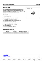 S1T8514B01 datasheet pdf Samsung Electronic