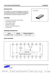 S1A2288X01 datasheet pdf Samsung Electronic
