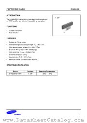 S1A2245X01 datasheet pdf Samsung Electronic