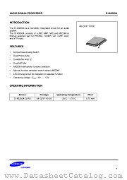 S1A0293A01 datasheet pdf Samsung Electronic