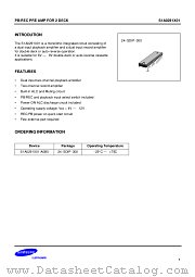 S1A0291X01 datasheet pdf Samsung Electronic