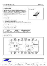 S1A0134A01 datasheet pdf Samsung Electronic