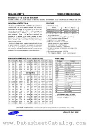 M464S0424FTS datasheet pdf Samsung Electronic