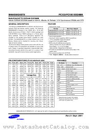 M464S0424ETS datasheet pdf Samsung Electronic