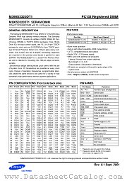 M390S3320DT1 datasheet pdf Samsung Electronic