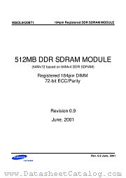 M383L6420BT1 datasheet pdf Samsung Electronic