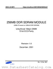 M381L3223BT1 datasheet pdf Samsung Electronic