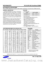 M374S0823FTS datasheet pdf Samsung Electronic