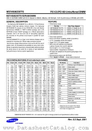 M374S0823ETS datasheet pdf Samsung Electronic