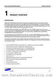 S3C44A0A(KS32C41000) datasheet pdf Samsung Electronic