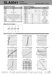 SLA5041 datasheet pdf Sanken