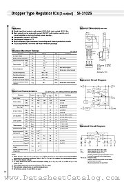 SI-3102S datasheet pdf Sanken