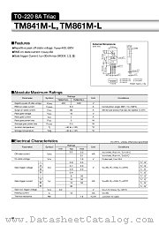 TM861M-L datasheet pdf Sanken